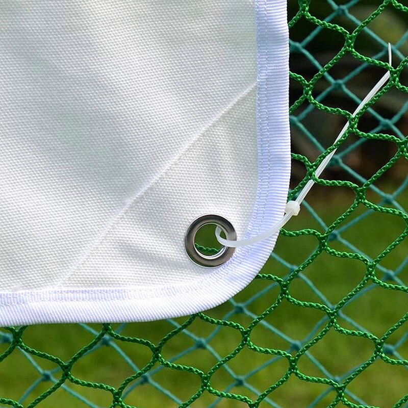 Golf Net Raken Kooi Praktijk Driving Netto Indooroutdoor Hoge Impact Dubbele Back Stop Doek Met Target Training Ball Return Netto