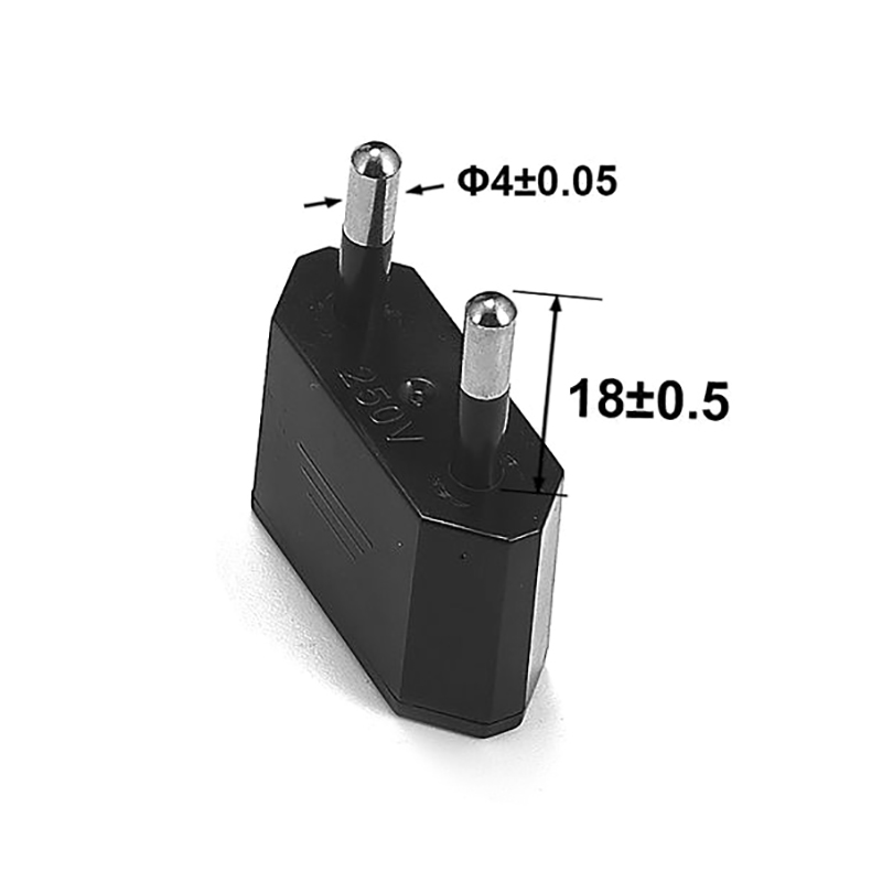 US-Buchse auf EU-Stecker, Steckdose, Reiseladegerät, Steckdosenadapter, USA auf Europa, europäische Verordnung, Ladekonverter-Stecker
