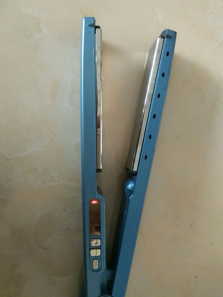 Latest Chapinha Prancha ceramic Nano Titanium 1 1/4" 11/4 Plates Hair Straightening straightener Flat Iron 100-220V