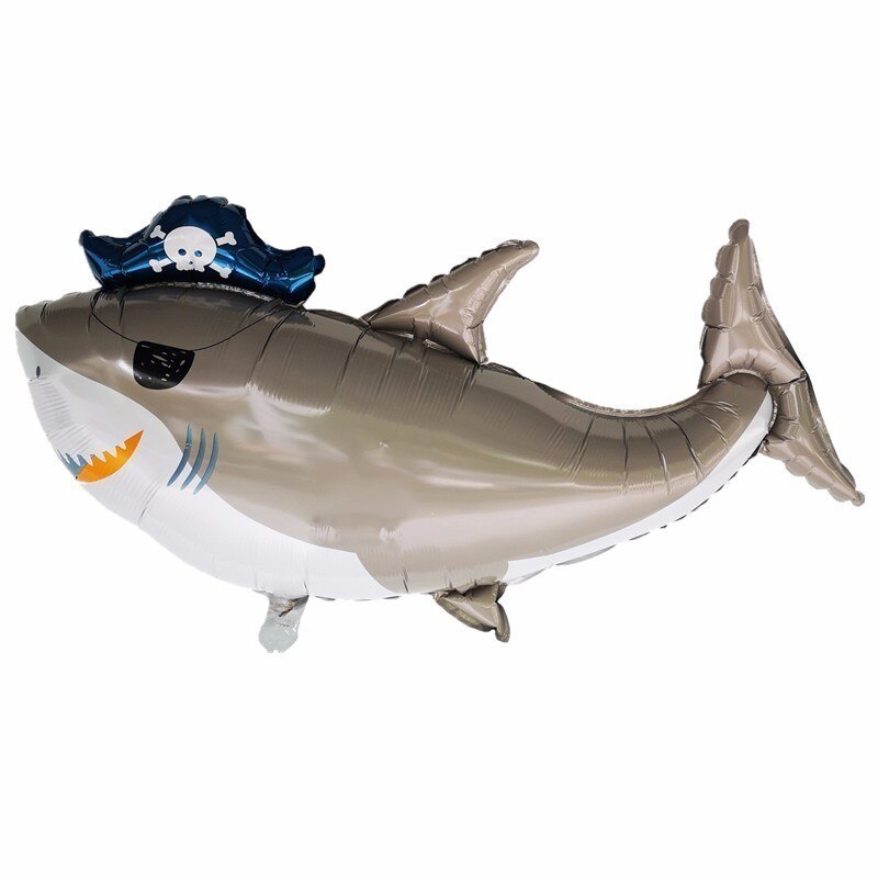 1 stk dyr folie balloner fødselsdagsdekorationer børn ocean fisk globos oppustelige legetøj baby shower animal party ballon