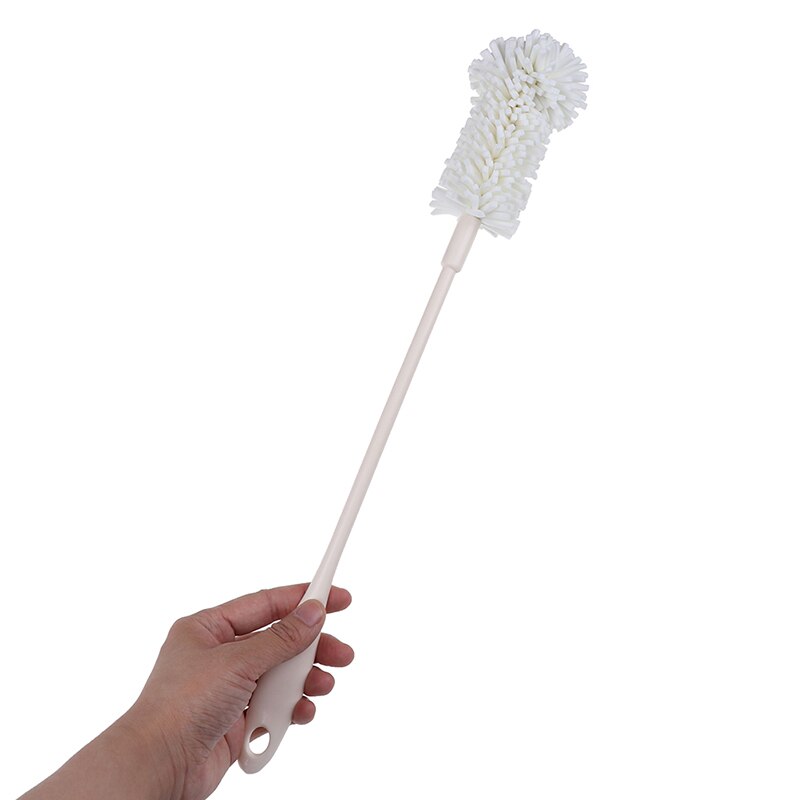 1pc esponja copo de lavagem do bebê leite garrafa escovas alça longa mais limpo fácil de limpar garrafa vidro isolamento pote escova ferramentas cozinha