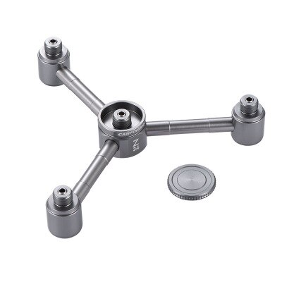 Utomhus camping spis adapter en-tre utgångar aluminiumlegering lufttank 3/4/5 konvertering huvud läger ugn konverter kontakt: N -3