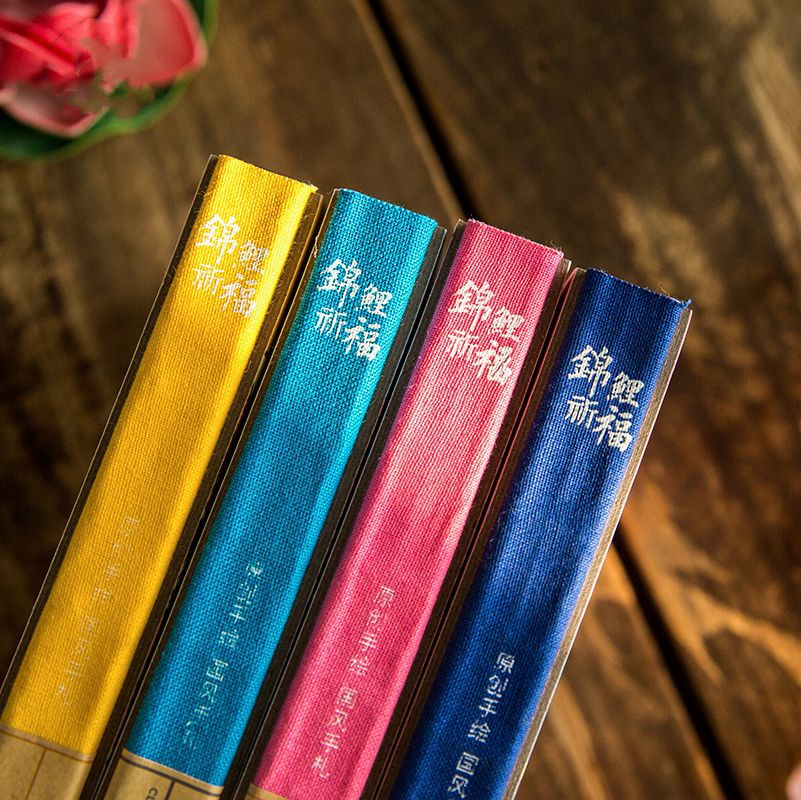 Bonito planificador mensual "Koi Fish", Agenda de estudio, cuaderno de bolsillo, diario de viaje, papelería,