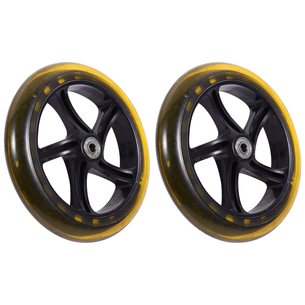 2pcs Stunt Scooter Wheels High Elastic Wear-resistant PU Bearing Wheels