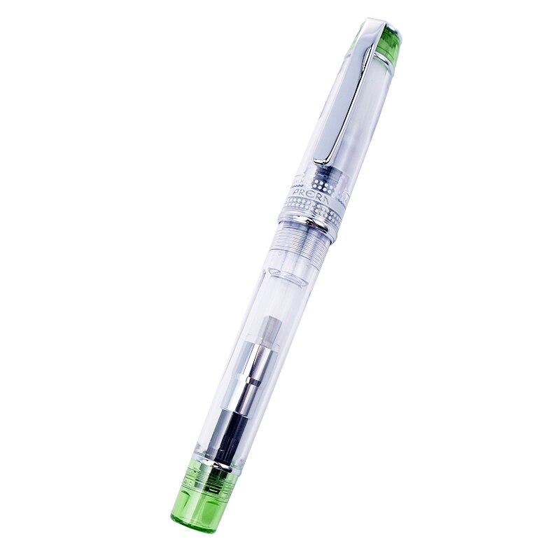 Pilot PRERA iro-ai stylo plume transparent inox FPRN-350R: green / M