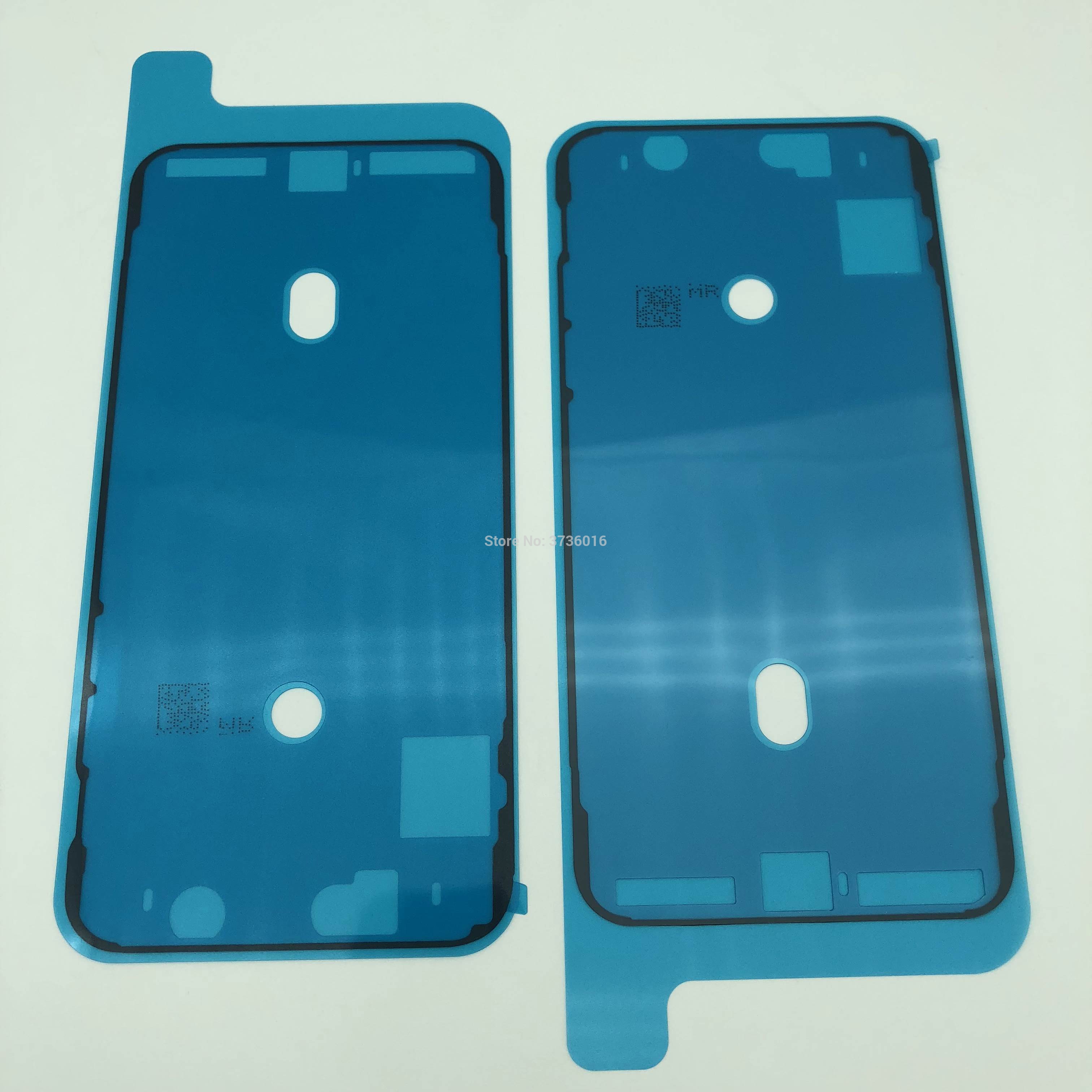 Pegamento adhesivo resistente al agua para iPhone X, XS, MAX, XR, lcd, marco de moddle, reparación de pegatinas de repuesto, 10 unidades/bolsa