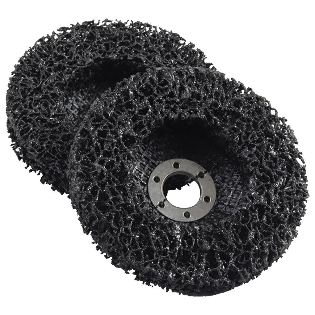 Sanding Wheel Paint Rust Removal Grinding Disc Stainless Steel Polishing Wheel Black 100mm 16mm Inner Hole