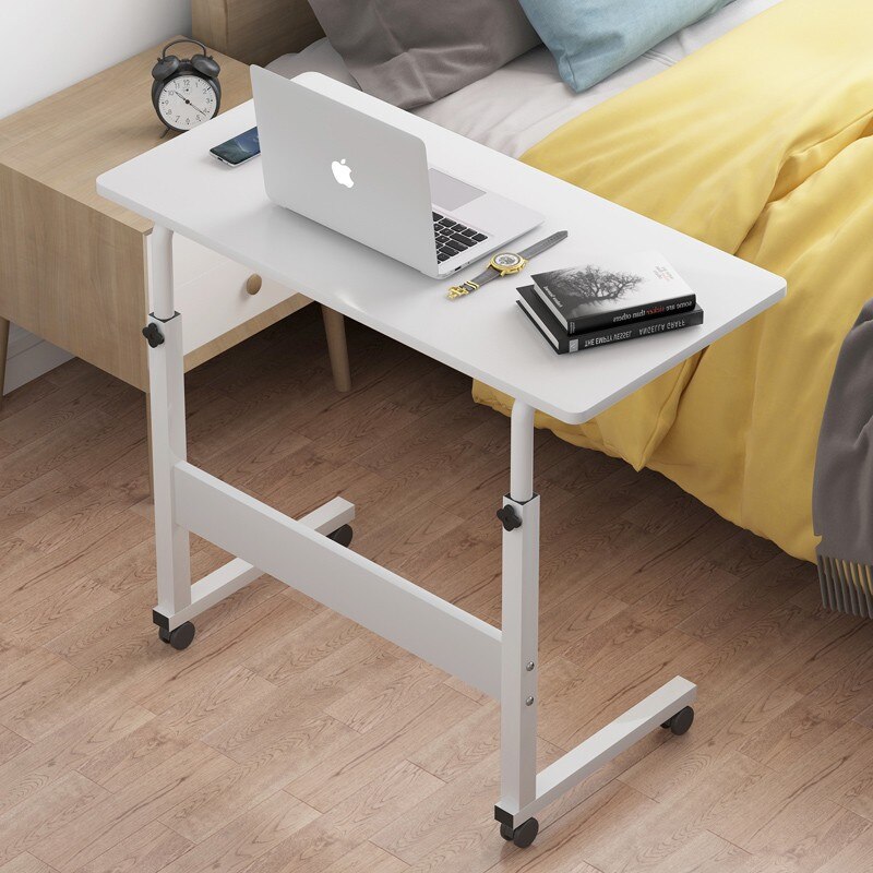 Hoge Home Slaapkamer Woonkamer Met Roller Lifting Laptop Beugel Draagbare Opslag Tafel Kleine Bureau: B
