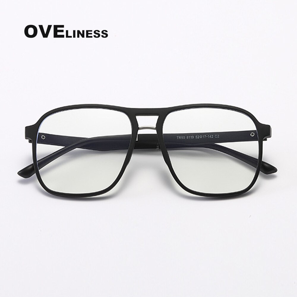 Anti Blue Light Glasses Men Bluelight Radiation Women TR90 Computer Gaming Glasses Blue Light Blocking glasses UV Eyewear frame: matt black