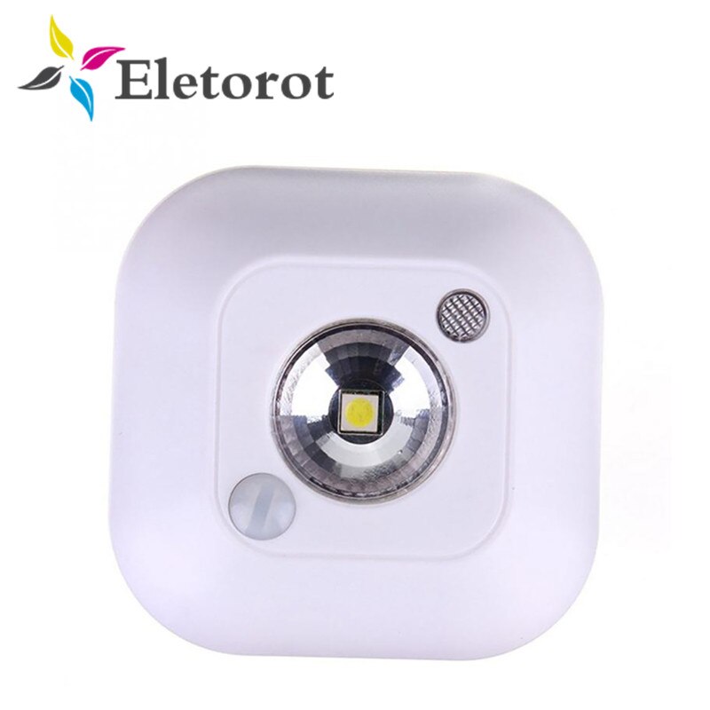 Mini Wireless Infrared Motion Sensor Night Light AAA Battery Powered Porch Magnetic Lamp Wall Emergency Wardrobe Cabinet Light
