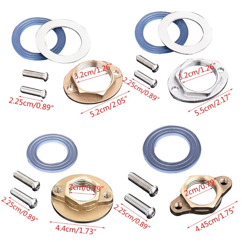 Loose Faucet Repair Circle Nut, Metal Lock Nuts Mounting Fitting for Single Hole Faucet, Universal Faucet Fixing Tool