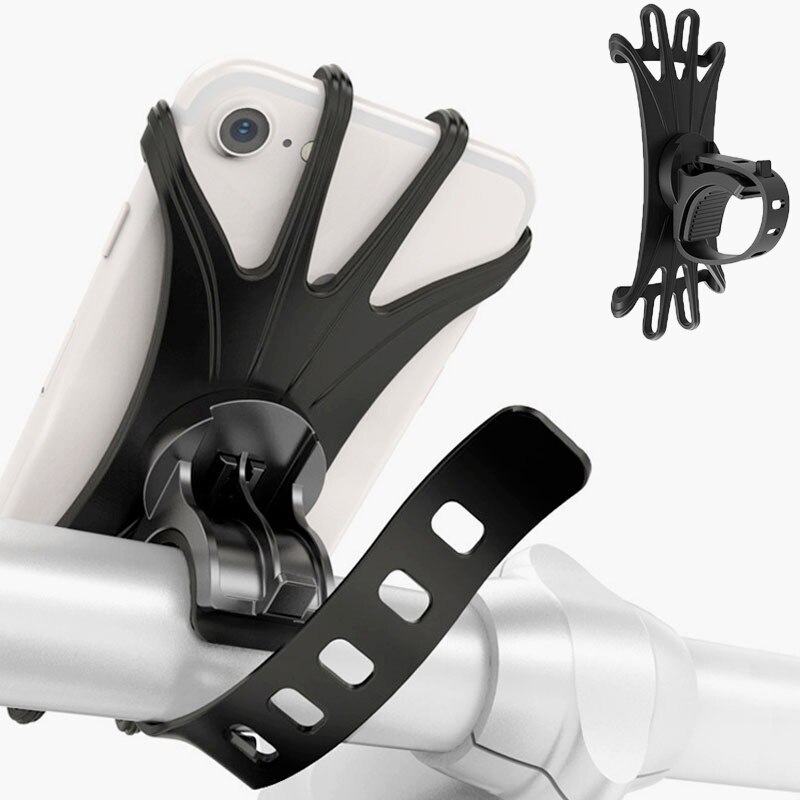 Universal Kinderwagen Accessoires Mobiele Telefoon Houder Rack 360 ° Graden Draaibare Kinderwagen Winkelwagen Phone Holder Motorfiets Accessoires