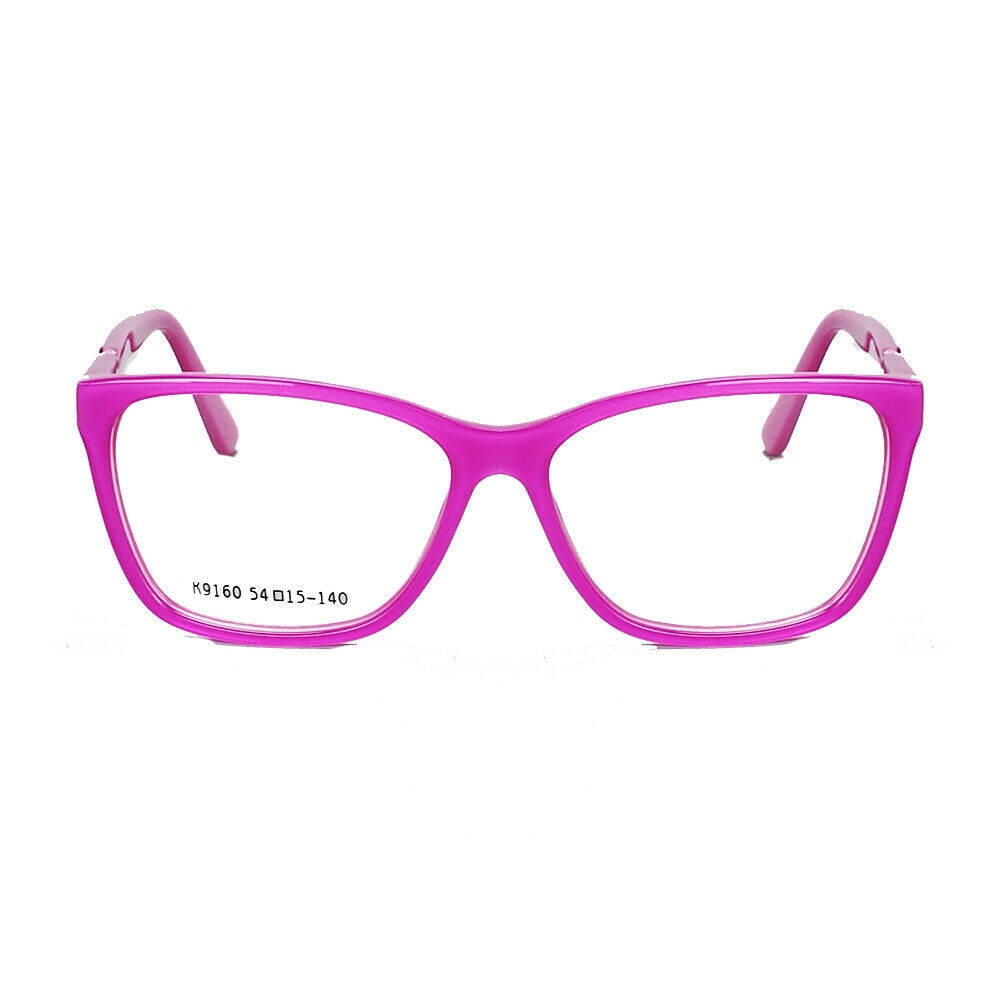 Monturas de gafas cuadradas a la para mujer, lentes ópticas con de ojo de gato, graduadas, en colores rosa, amarillo, azul y rojo