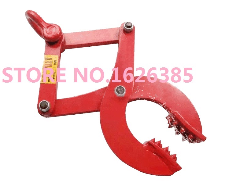 2Ton MT Drill plate clamp tongs pallet clip for wooden box lifting lifter industrial grade