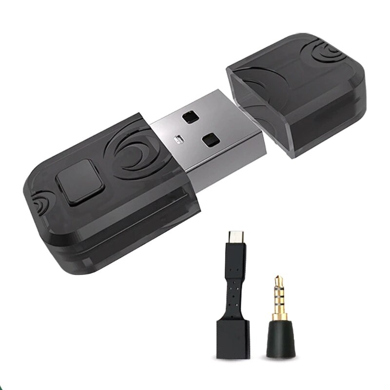 Bluetooth Compatible Transmitter Receiver For PS5 PS4 Adapter Transmitter For Switch PC Bluetooth USB Dongle Audio Adapter