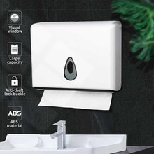 Wall Mounted Hand Paper Tissue Towel Dispenser Industrial Toilet Holder Rack