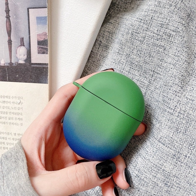 Para Redmi AirDots 3 Pro funda para Redmi Buds 3 Pro Color degradado carcasa dura esmerilada para Xiaomi auriculares funda de carga: 2XS / Narranja oscuro