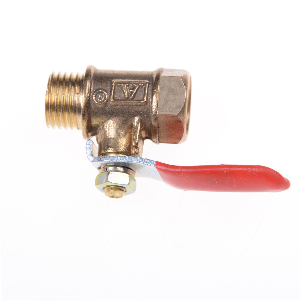 1/4 "12mm jardín automotriz 3/8" 10mm latón Y 3 de riego válvula de bola de cierre pinza accesorio para manguera Barb combustible Gas agua petróleo