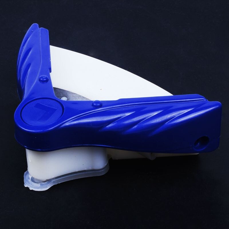 1Pc R10 10Mm Hoeksnijder Rounder Punch Card Fotopapier Cutter Tool Blauw