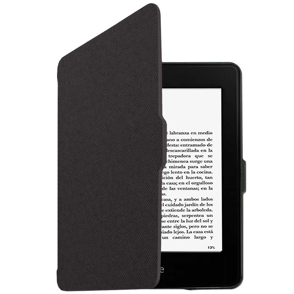 OcioDual Smart Slim Case Abdeckung für Alte Kindle Paper Gen. 9/8/7/6/5 /4 schwarz