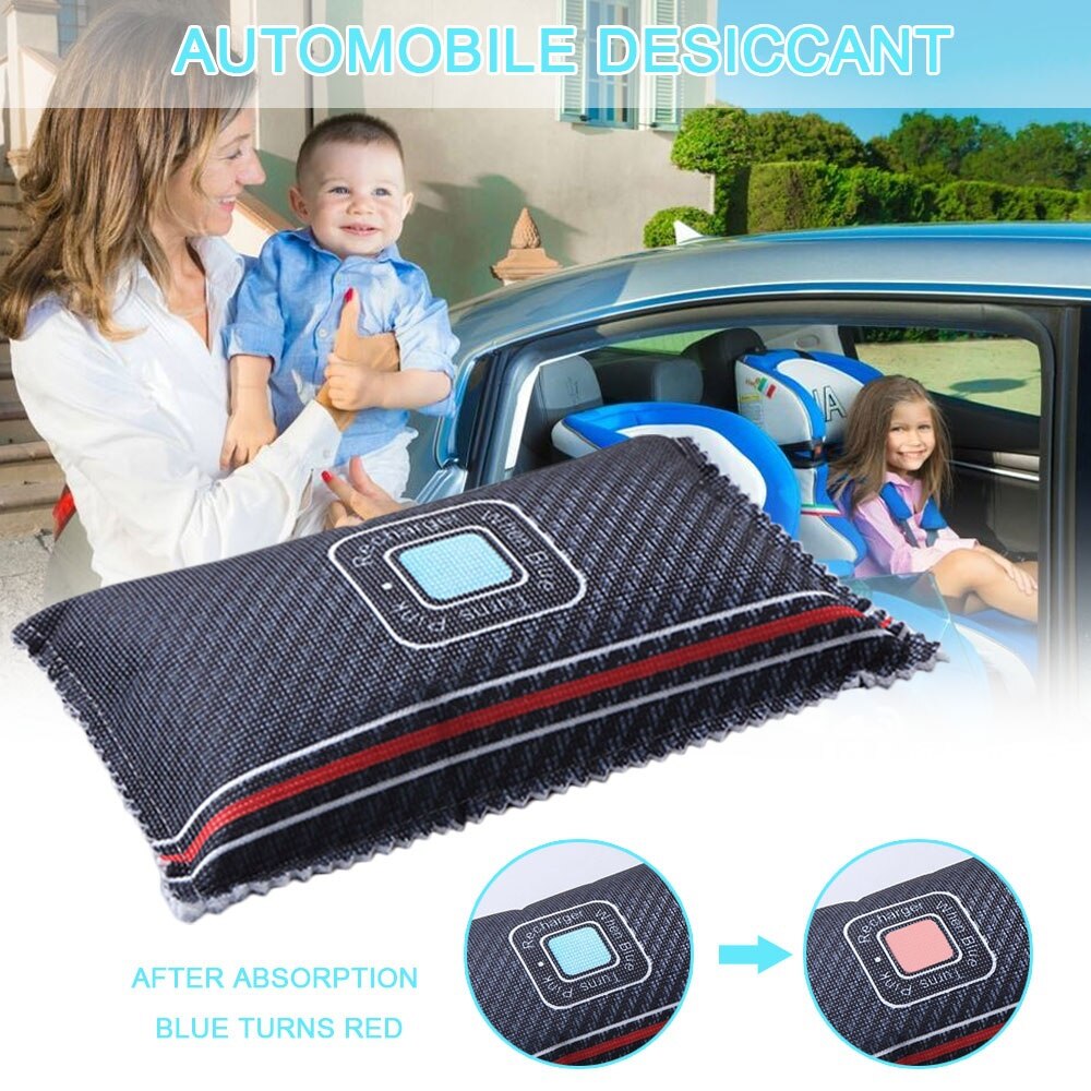 Car interior Bag Dry Car Absorber Desiccant Universal Air Conditioning Dehumidifier Reusable Dry Silica gel Dry Bag