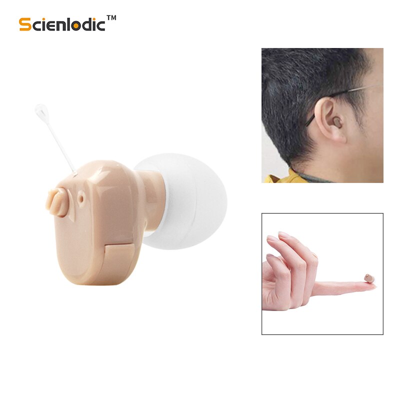 ITE Super Mini Ohr Hörgeräte unsichtbar Hören Gerät für sterben Ältere Audifono Klang Einstellbar Hörgerät AnhöSprosse Verstärker