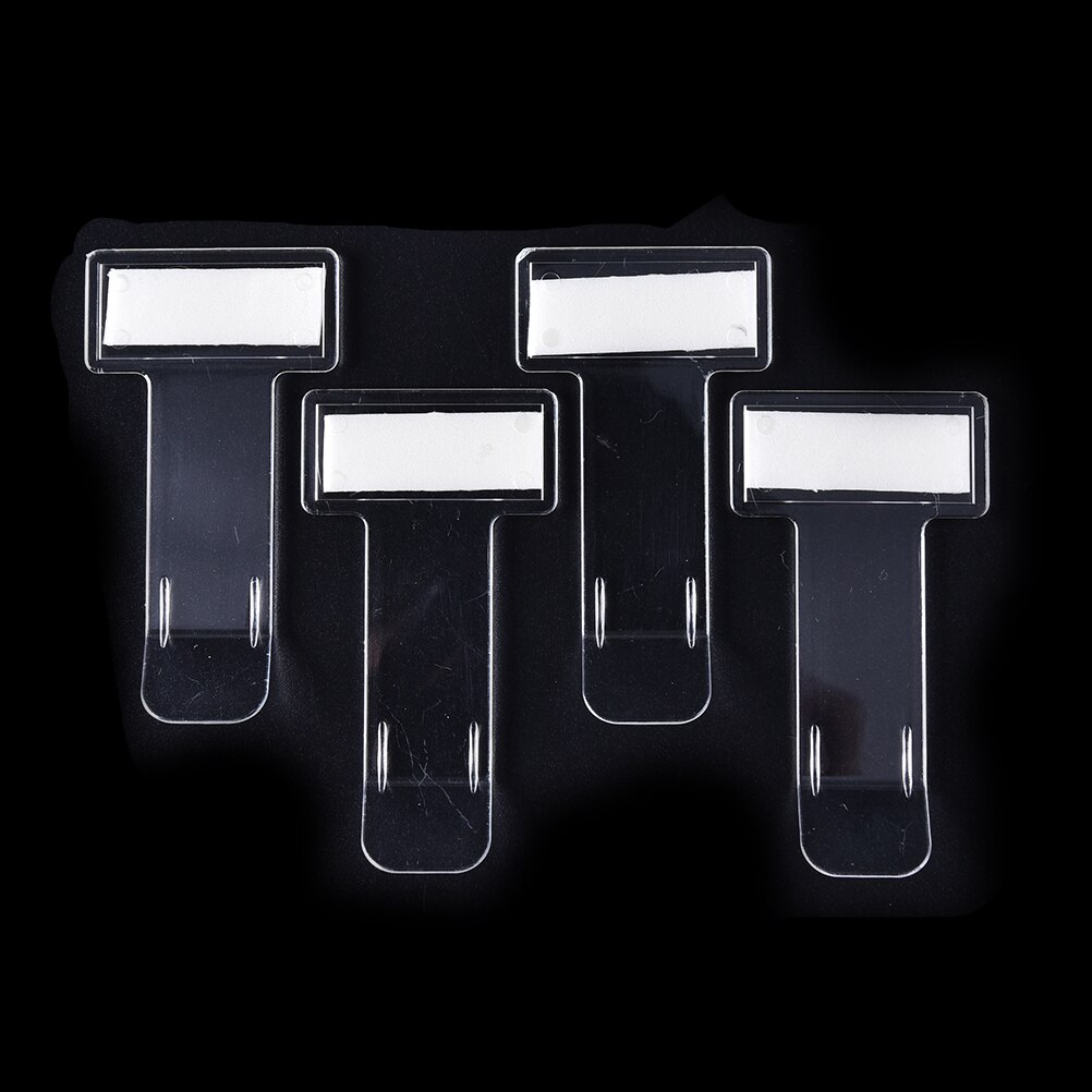 4Pcs Car Parking Holder Car Vehicle Parking Ticket Receipt Permit Card Holder Clip Sticker Useful