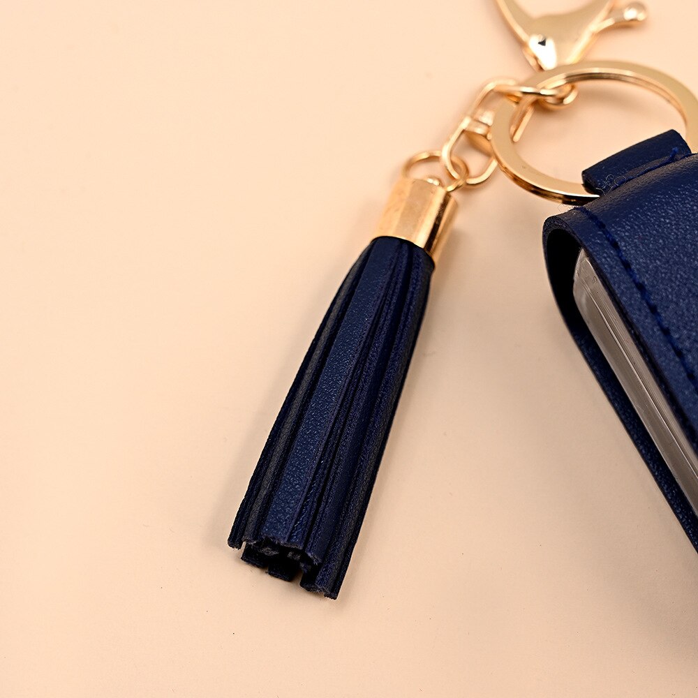 30ml Hand Sanitizer fallen Mini Desinfektionsmittel Hände Tragbare Hydroalcoholic Flasche sprühen Kopf Leder fallen Gesundheit Keychain Halfter