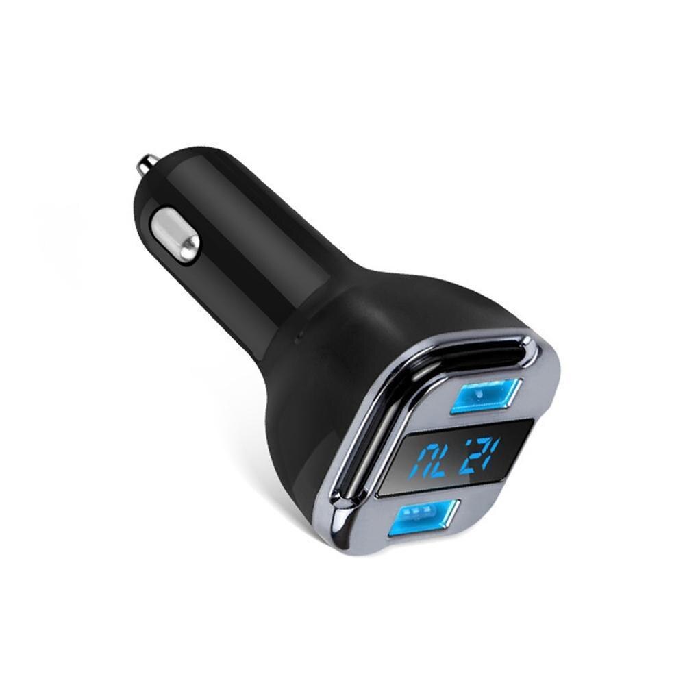 Mini Gps Mobiele App Tracker Locator Dual Usb Car Charger Voltage Monitor Voltmeter Real Time Tracking Device