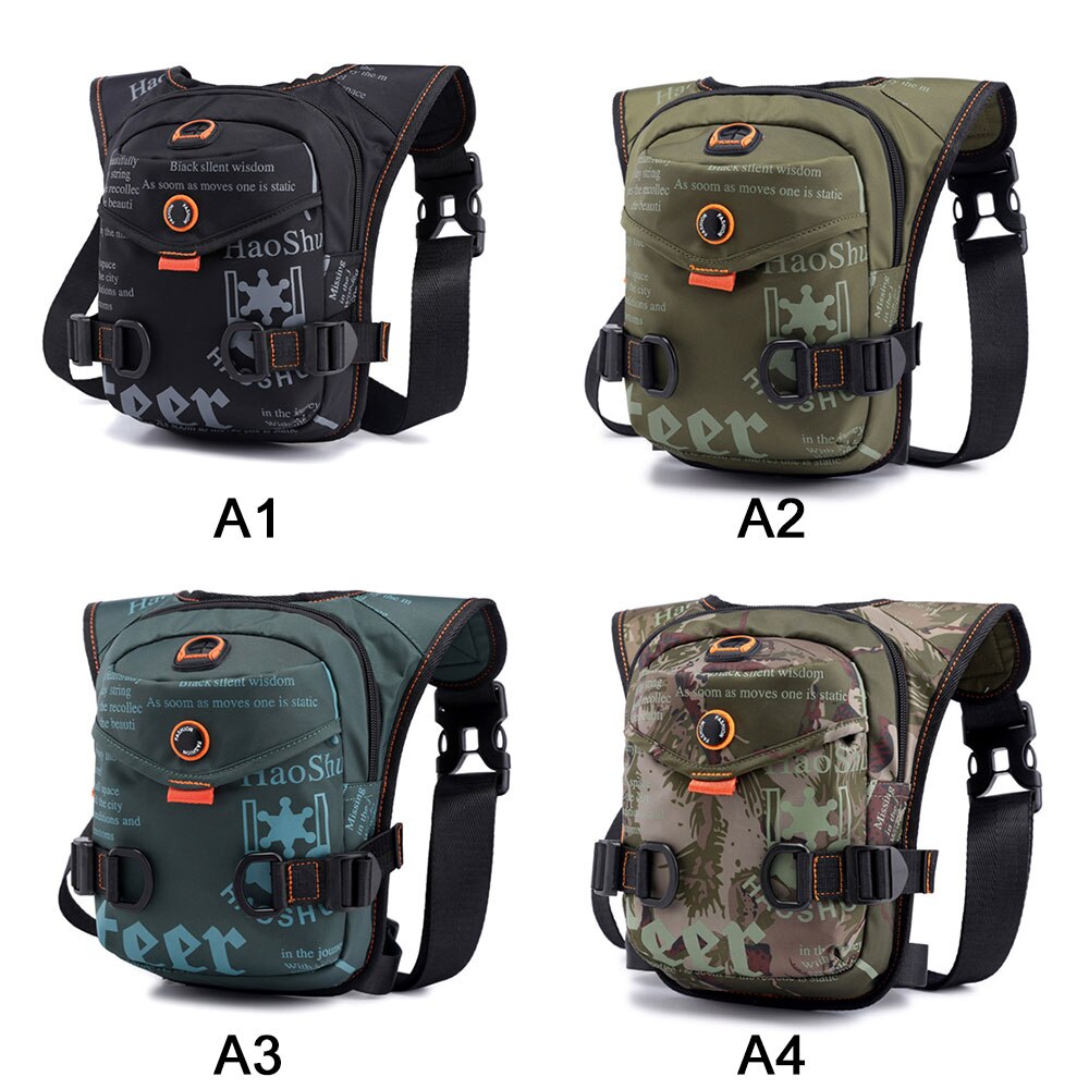 Hot 2019 heren beentas heup messenger schoudertassen voor buiten kamperen fietsen