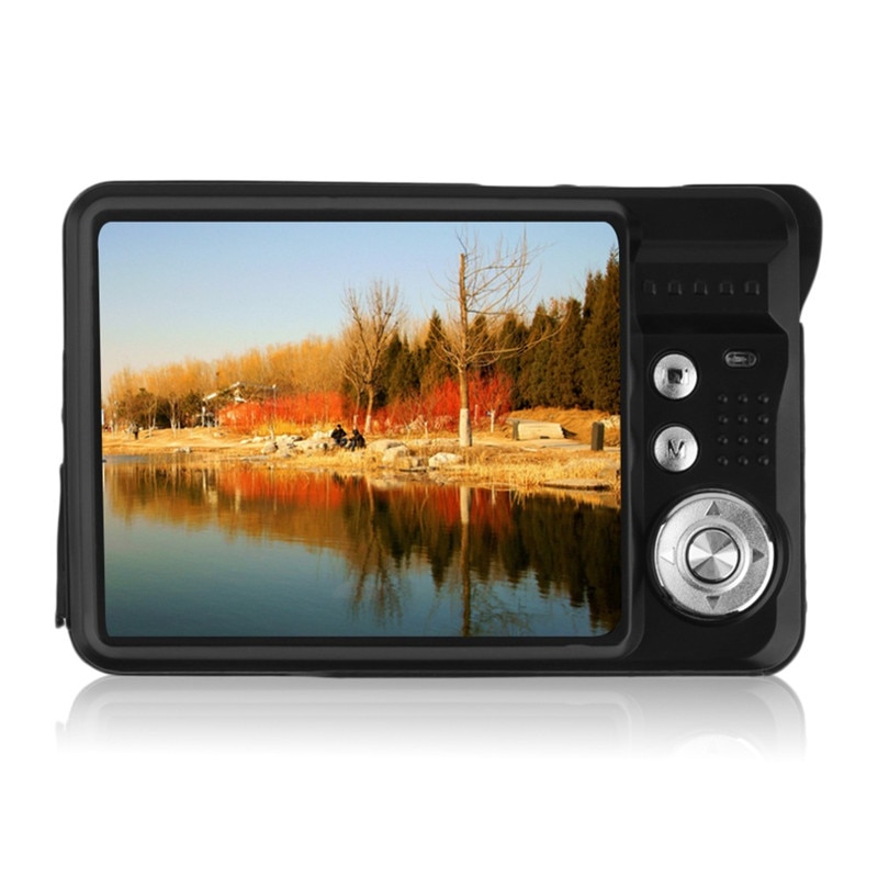 Mini cámara Digital TFT LCD de 2,7 "videocámara con Zoom 8x HD de 18MP, antivibración, Sensor CMOS de vídeo, enchufe US/EU/UKplug