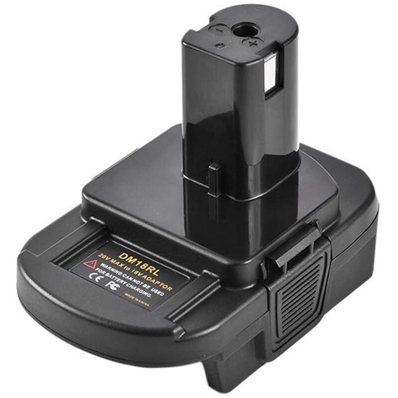 DM18RL Battery Converter Adapter USB DM20ROB For RYOBI Convert DEWALT 20V Milwaukee M18 to 18V Battery Adapter