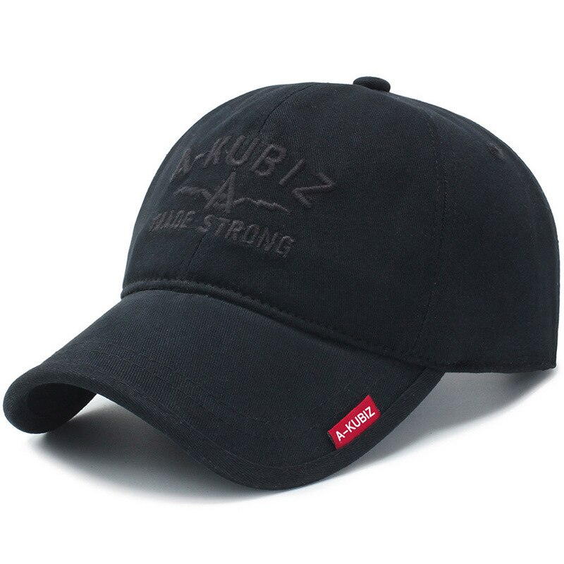 2020 corea del selvaggio berretto da baseball unisex autunno e l'inverno soft top cap marea di marca per il tempo libero all'aperto cappello da sole cappello di snapback giovani cap: black