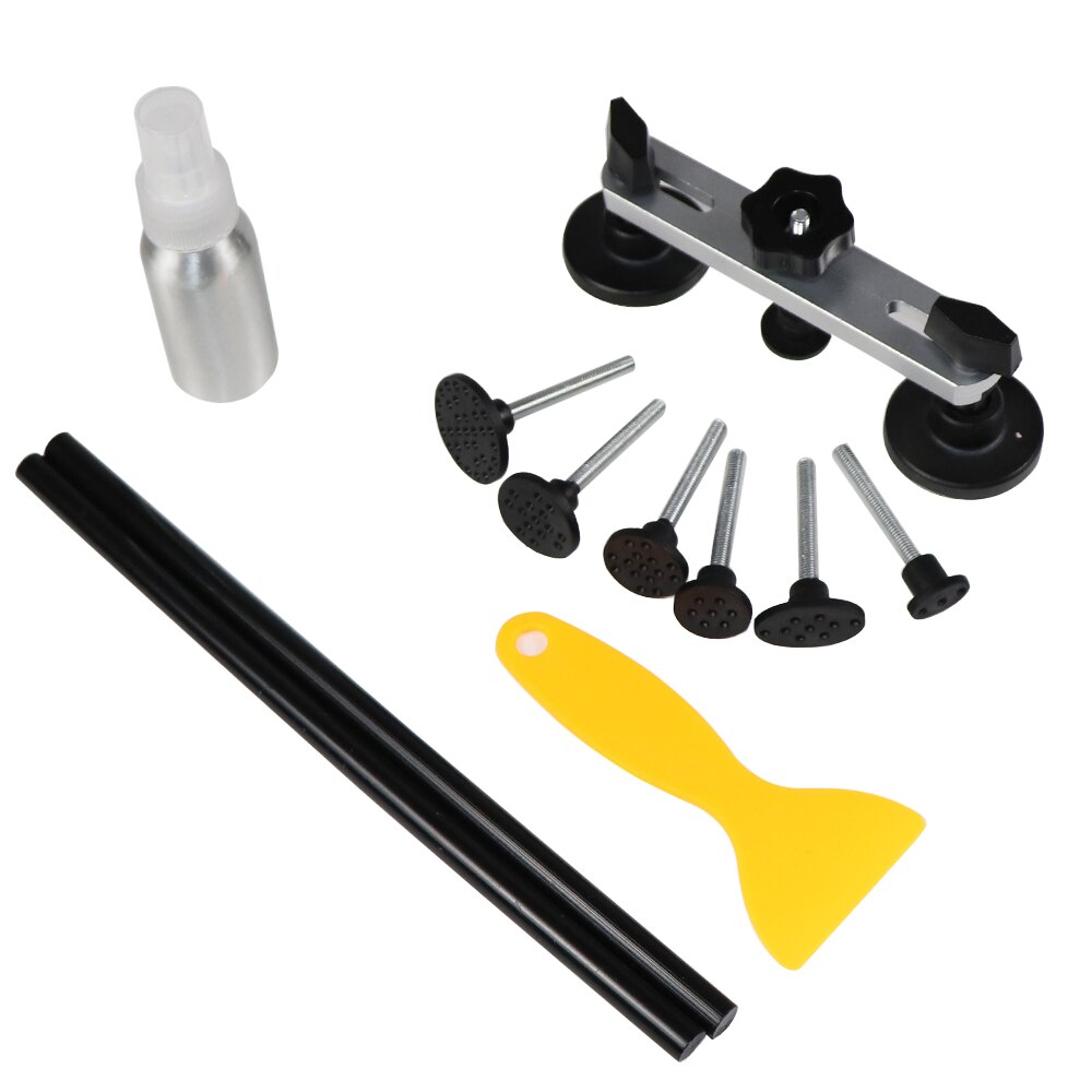 Tools To Remove Dents Paintless Dent Repair Puller Kit Auto Tools Pulling Bridge Glue Sticks Empty Bottles SET