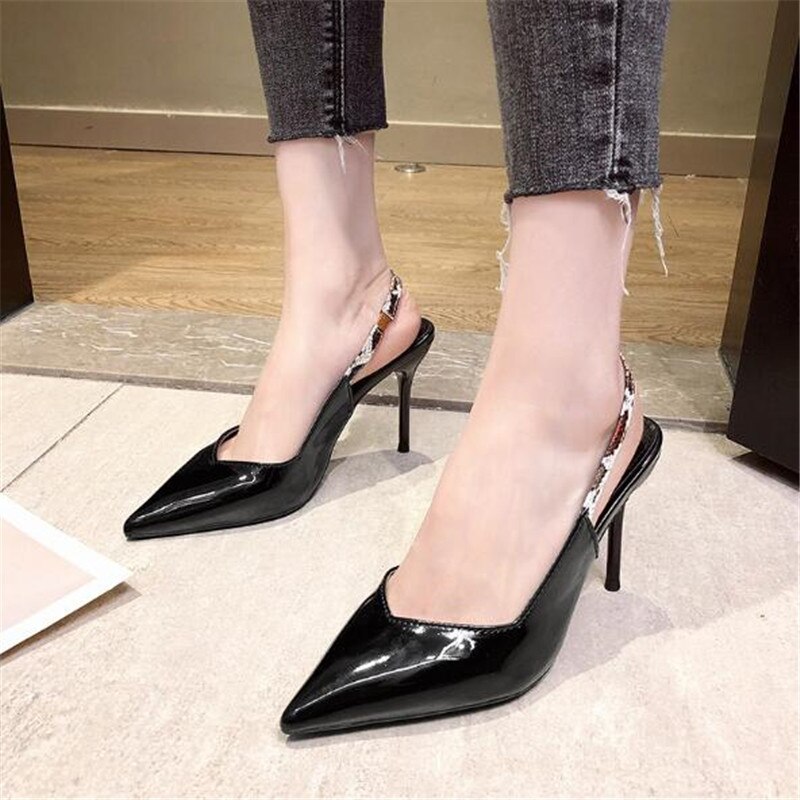 Hakken dames pumps damesschoenen hoge hakken gesp band puntige neus bruidsschoenen lente herfst casual schoenen grote maten