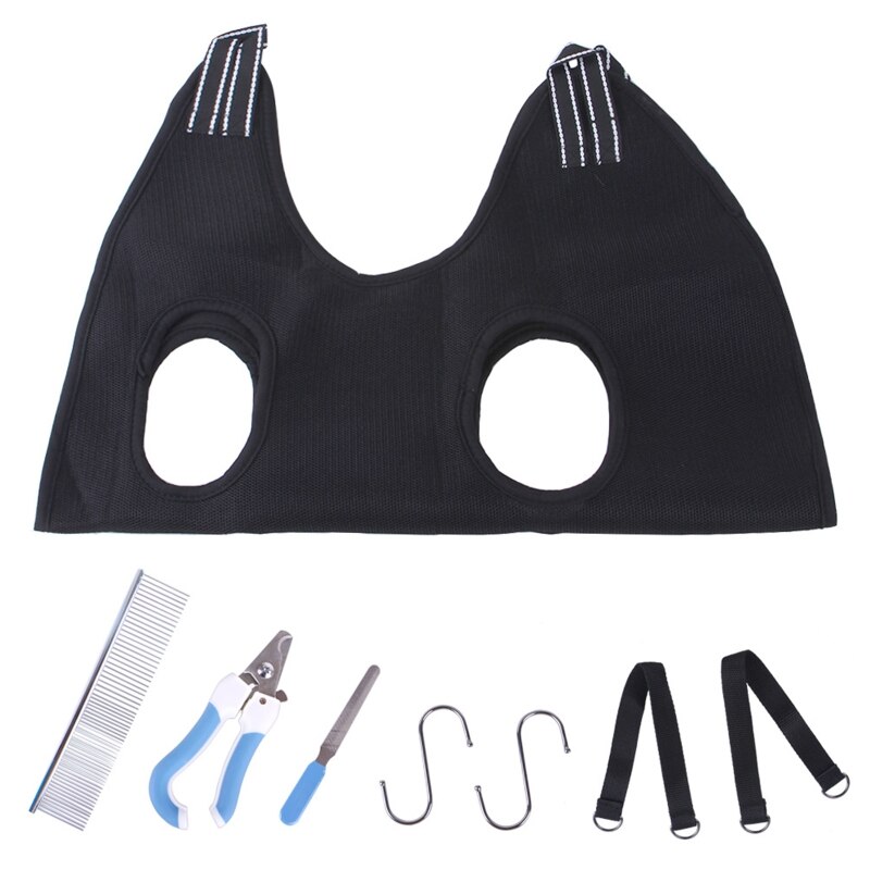 Uchwyt na psa robić pielęgnacji temblak hamak dla małych psów powściągliwość szelki robić przycinania paznokci i zwierząt pielęgnacja uszu