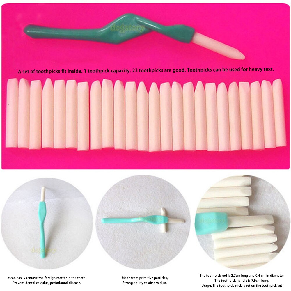 25 Pet Toothpick Set Nano-material Toothbrushes For Deep Cleaning Of Cats’ Mouths, Puppy Toothpicks