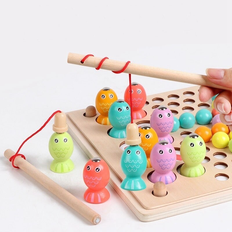 TOYANDONA Holz-Abakus – Lernspielzeug Für Kinder, Rechnen Lernen