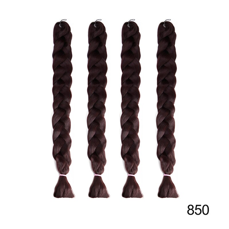 High Temperature Fiber Kanekalon False Braiding Hair Extensions 41 inch Synthetic Jumbo Braids Crochet Hair For Women: 19