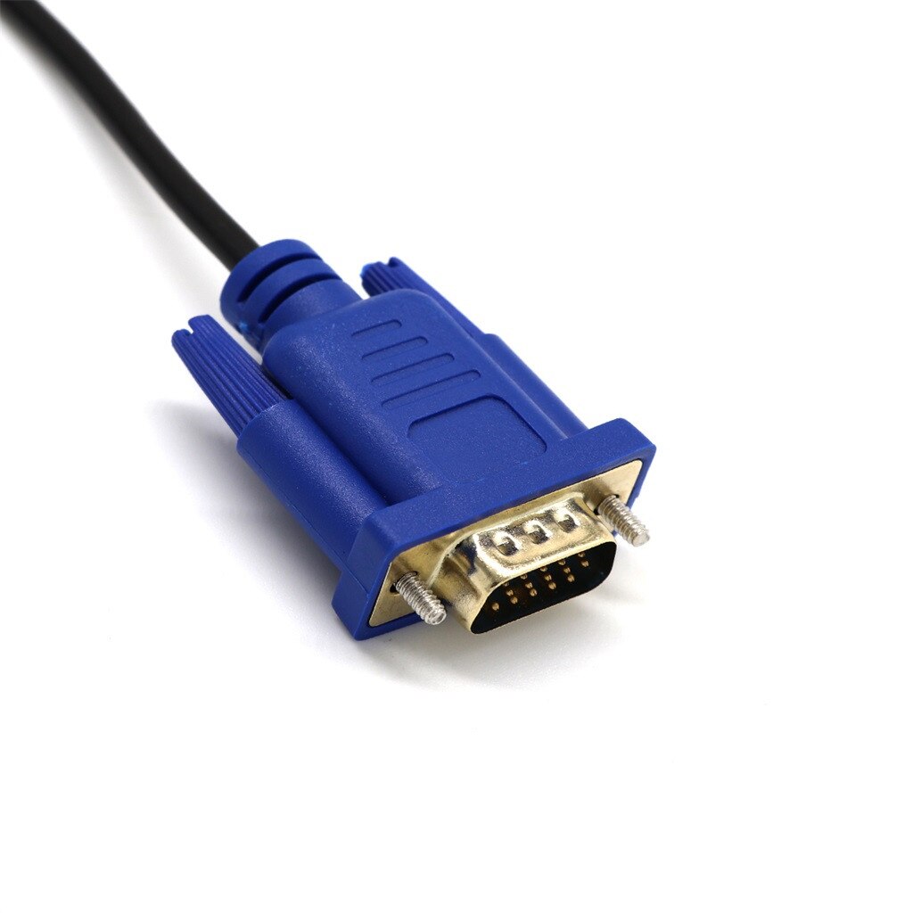 Dual Link Dvi-i Dvi To Vga D-sub Video Adapter Cable Converter Lead 1.5m Dvi To Vga Converter For Home Convenient Accessories