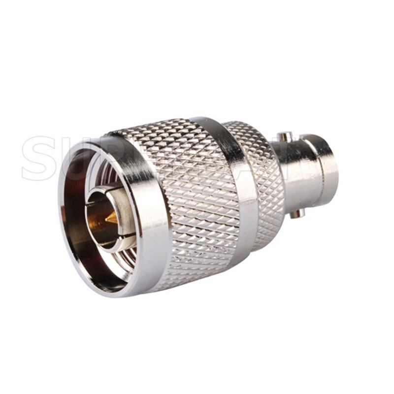 Superbat 5 stk n-bnc adapter n hann til bnc hunn rett rf cocaxial adapter