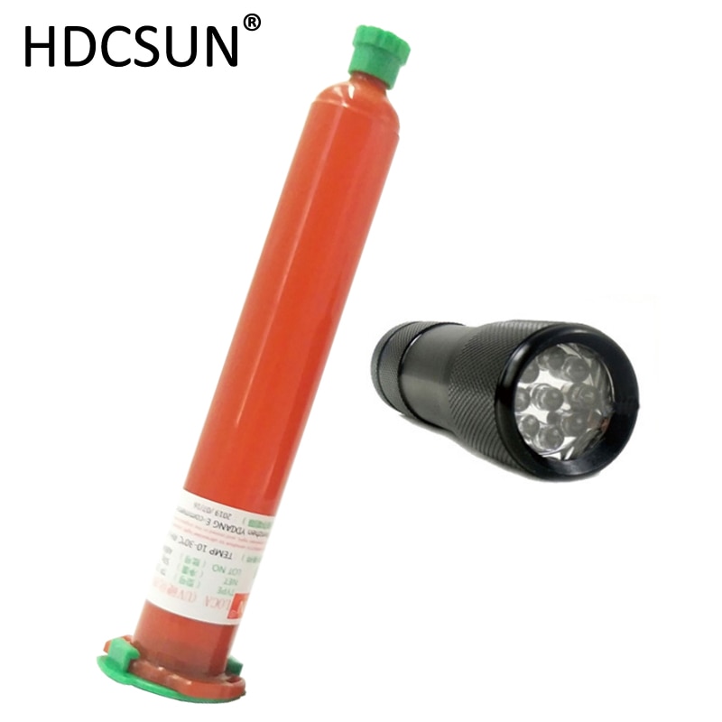 TP-2500 UV glue Optical Clear Adhesive dispergator + uv light solder iron Blade Decal Remover glue LCD touch screen repair