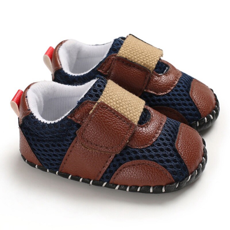 Pasgeboren jongens meisjes eerste loopstoeltjes kind prewalker kind zachte bodem antislip tennis 0-18 m canvas babyschoentjes: Goud / 12