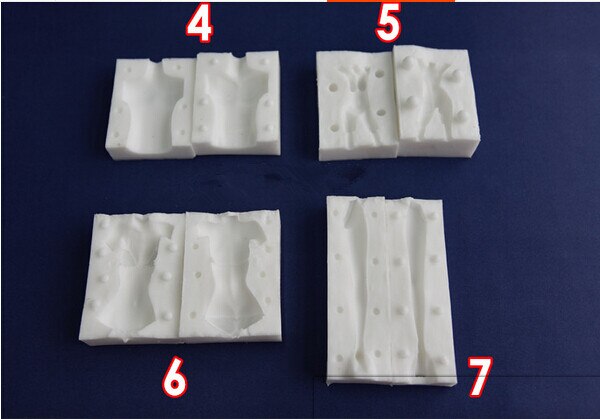 Silicone Mold Body Arm Silicone Mold Leg Silicone Mold 3D Silicone Mold Aroma Stone Moulds Silicone Rubber PRZY Eco-friendly L34