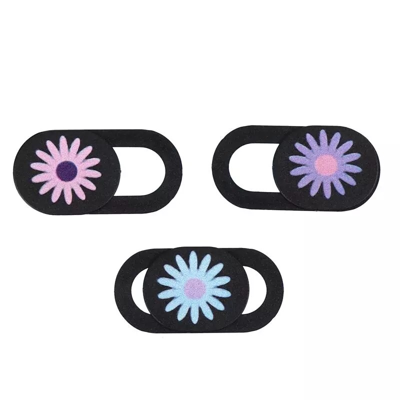 3Pcs Vlinder Of Daisy Webcam Cover Telefoon Privacy Beschermende Cover Laptop Lens Occlusie Privacy Cover