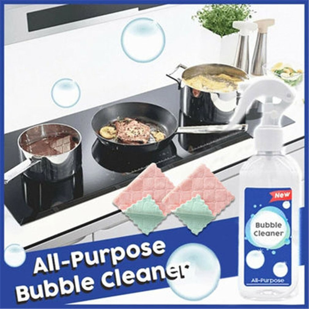 200ml Multi-Function Foam Cleaner Almighty Water Cleaner Car Interior Cleaner Car Wash Liquid Car Foam Cleaner