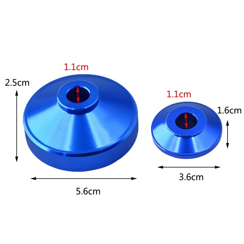 2 pièces moto enjoliveur de roue couvercle avant BUSH mètre pour Yamaha Y15ZR Y125Z