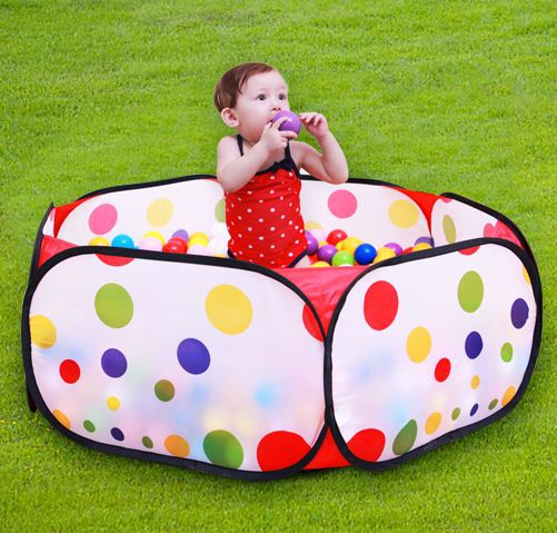 150CM KID PORTABLE FOLDING OUTDOOR & INDOOR PLAY GAME HOUSE CHILDREN POP UP TENT BALL PIT TOYS BALLS FOR POOL CHILDREN'S PLAYPEN