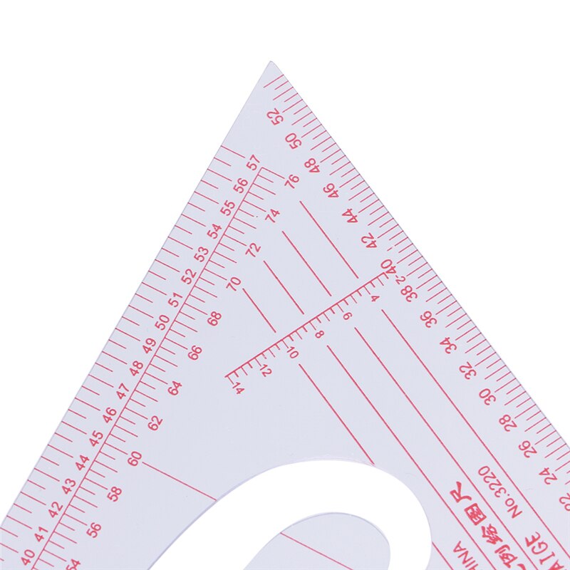 Multi-function Triangular Scale Ruler Measure Plastic Dressmaking Tailor Sewing