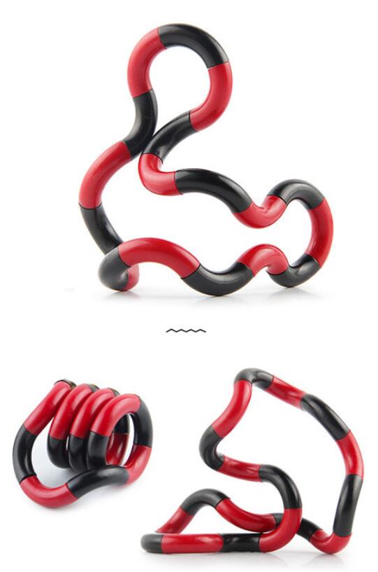 Giocattoli Antistress Fidget Tangele Twist Stress Toy decompressione per adulti corda per deformazione per bambini per ansia da Stress: 1